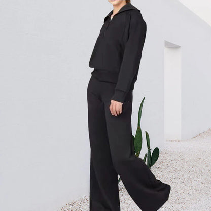 Women's Casual Zipper Set
