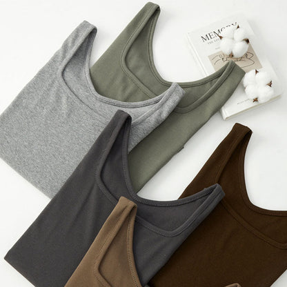 Square Collar Vest