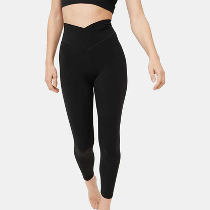 Crossover High Waisted Leggings
