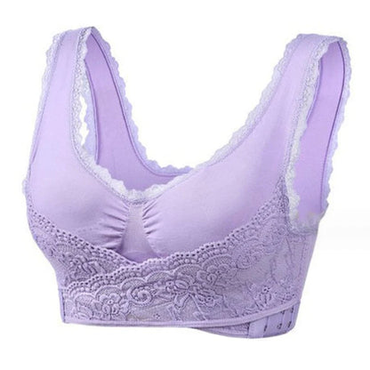 Women's Wireless Full Coverage Lace Bra