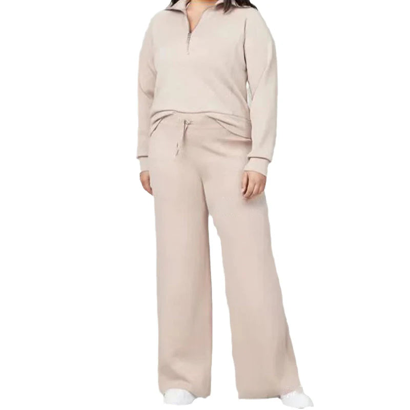 Women's Casual Zipper Set