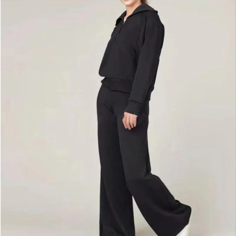 Women's Casual Zipper Set