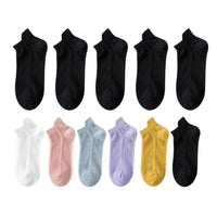 mixed colors (5 pairs)+black (5 pairs)