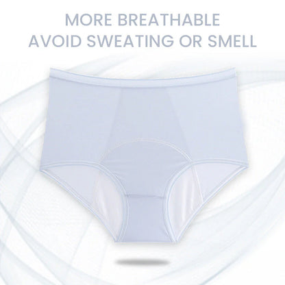 High Waist Leak Proof Ice Silk Panties